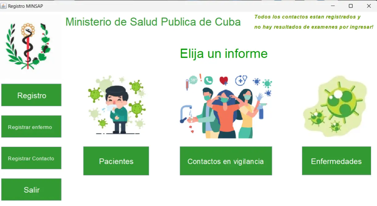Sistema de control epidemiológico